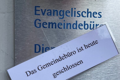 GEMEINDEBÜRO GESCHLOSSEN