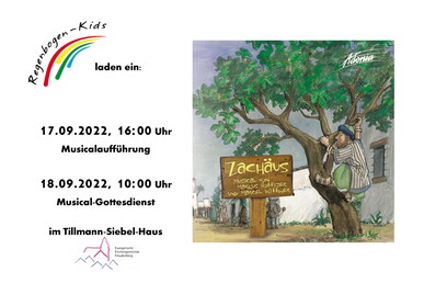 Musical des Kinderchor „Regenbogenkids" 17. September 2022