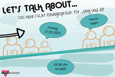 Let`s talk about 17. März 19.30 Uhr GMZ