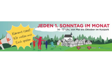 Kommt raus! 1.Oktober 14.00-17.00 Uhr Kurpark