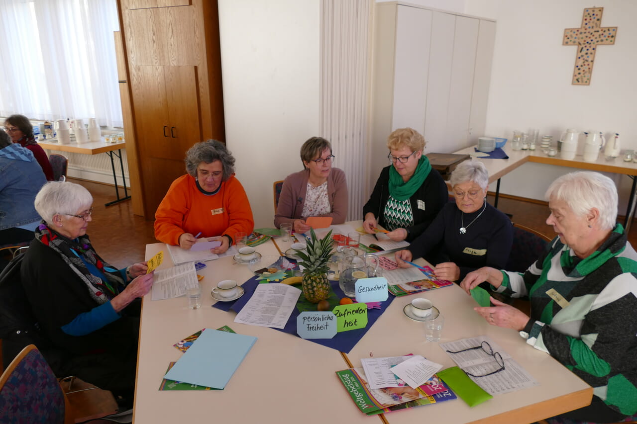 Die rund 40 Frauen des Vorbereitungstreffens tauschten sich intensiv aus.